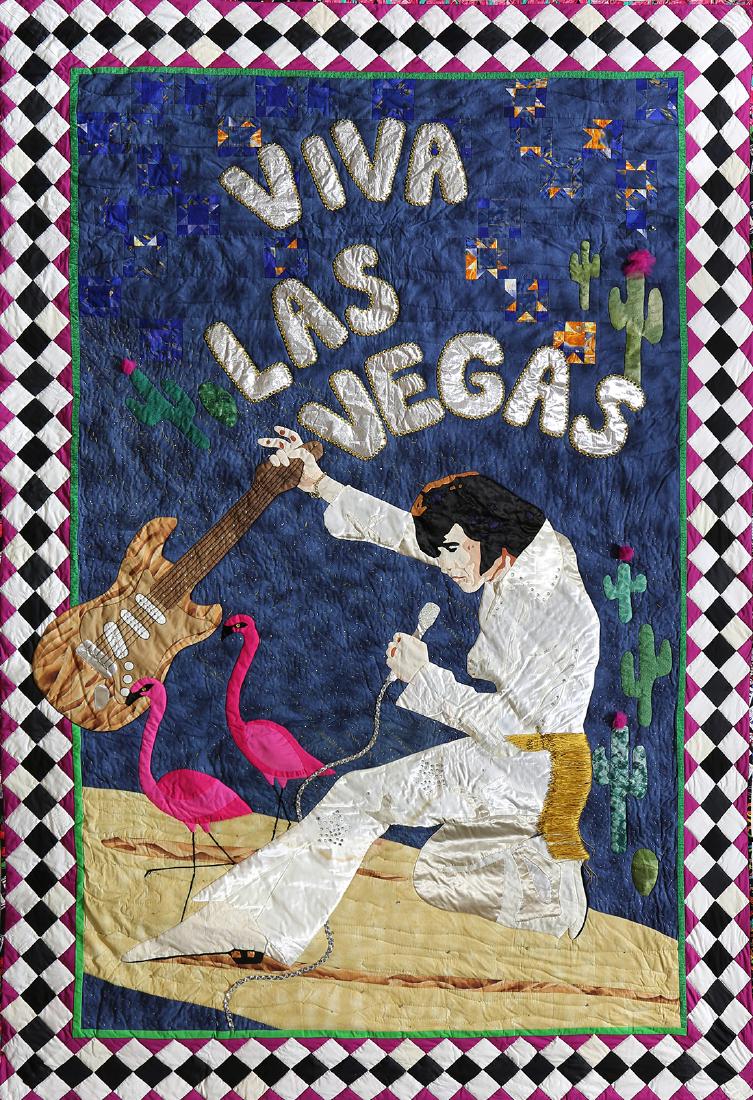 "Viva Las Vegas," quilt (1 of 3)