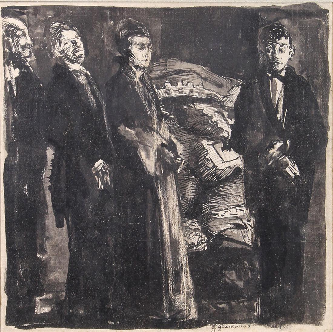 Drawing, Grigory Gluckman (1 of 2)