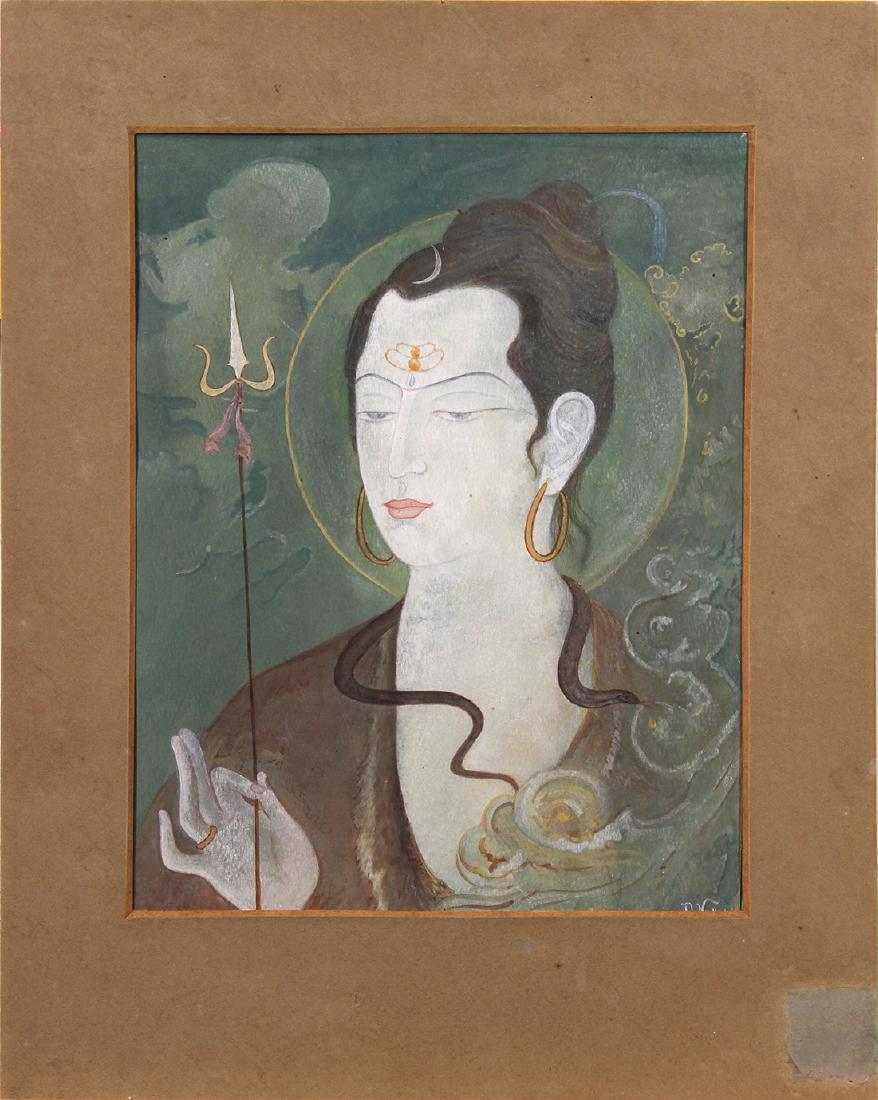 Work on paper, Jaipur School (19th century) (1 of 1)