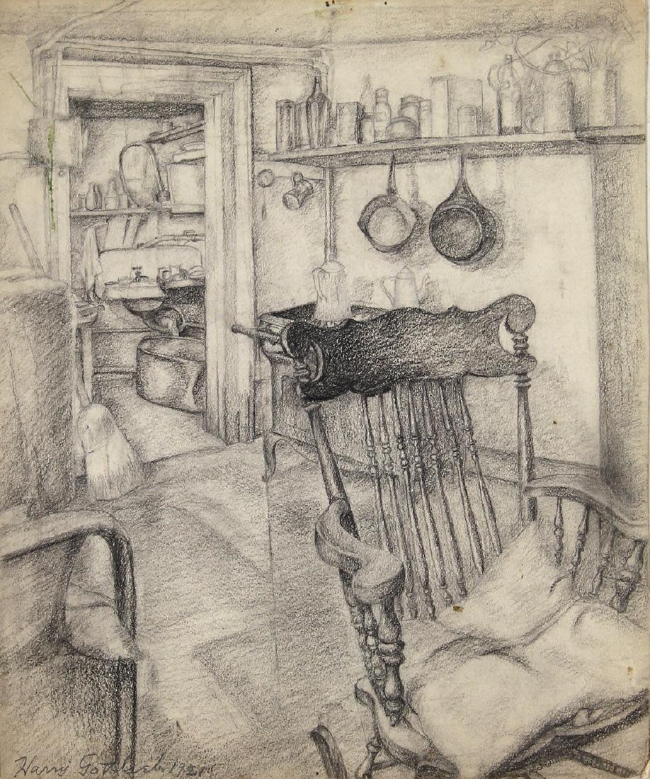 Work on paper, Harry Gottlieb (1 of 2)