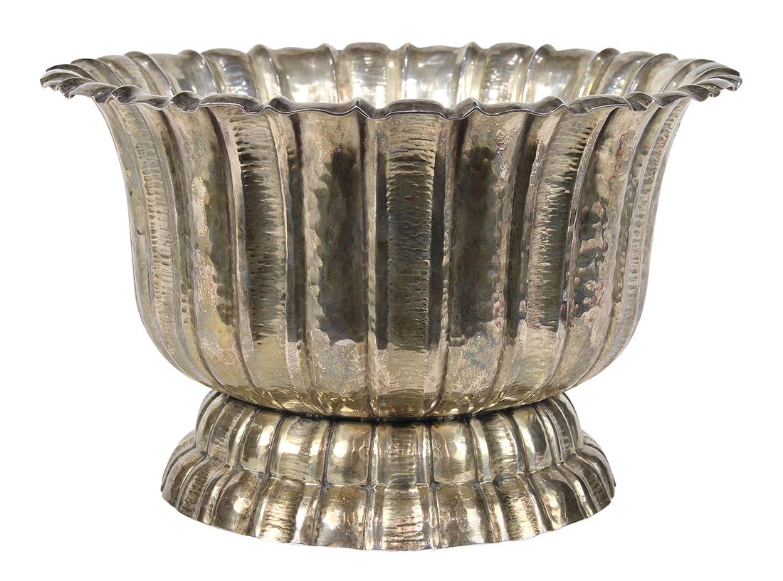 Josef Hoffmann Wiener Werkstatte hammered and ribbed (1 of 5)