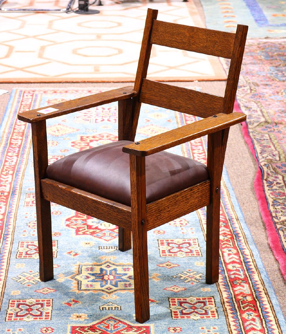 Arts and Crafts childs chair (1 of 2)
