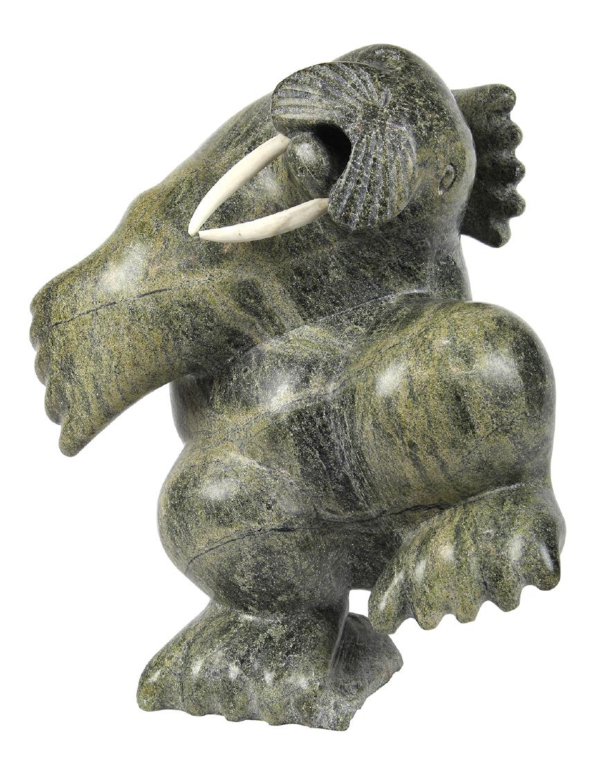 Attributed to Axangayu Shaa (Inuit, b. 1937) hardstone (1 of 8)