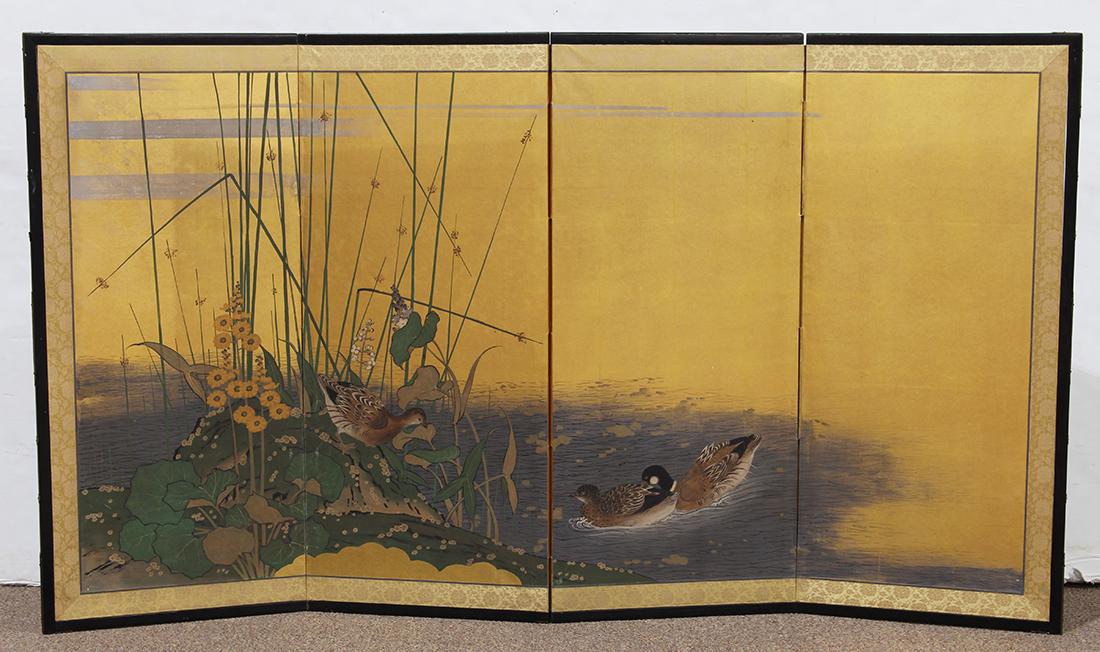 Japanese Four-panel Screen (1 of 5)