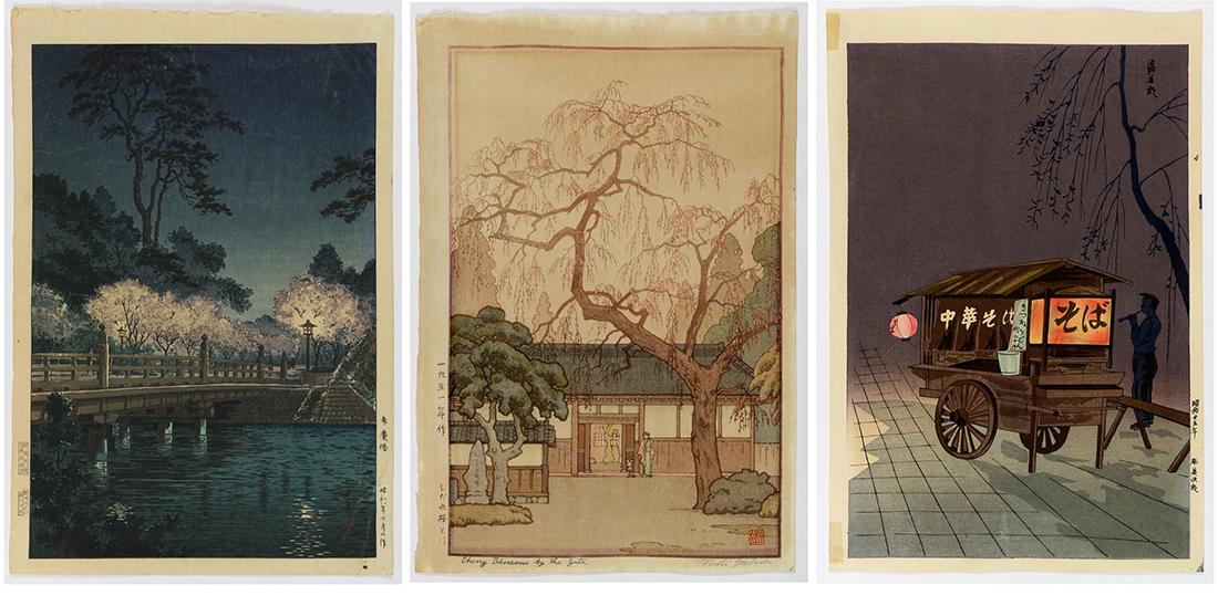 Japanese Woodblock Prints: Yoshida Toshi, Koitsu, (1 of 4)