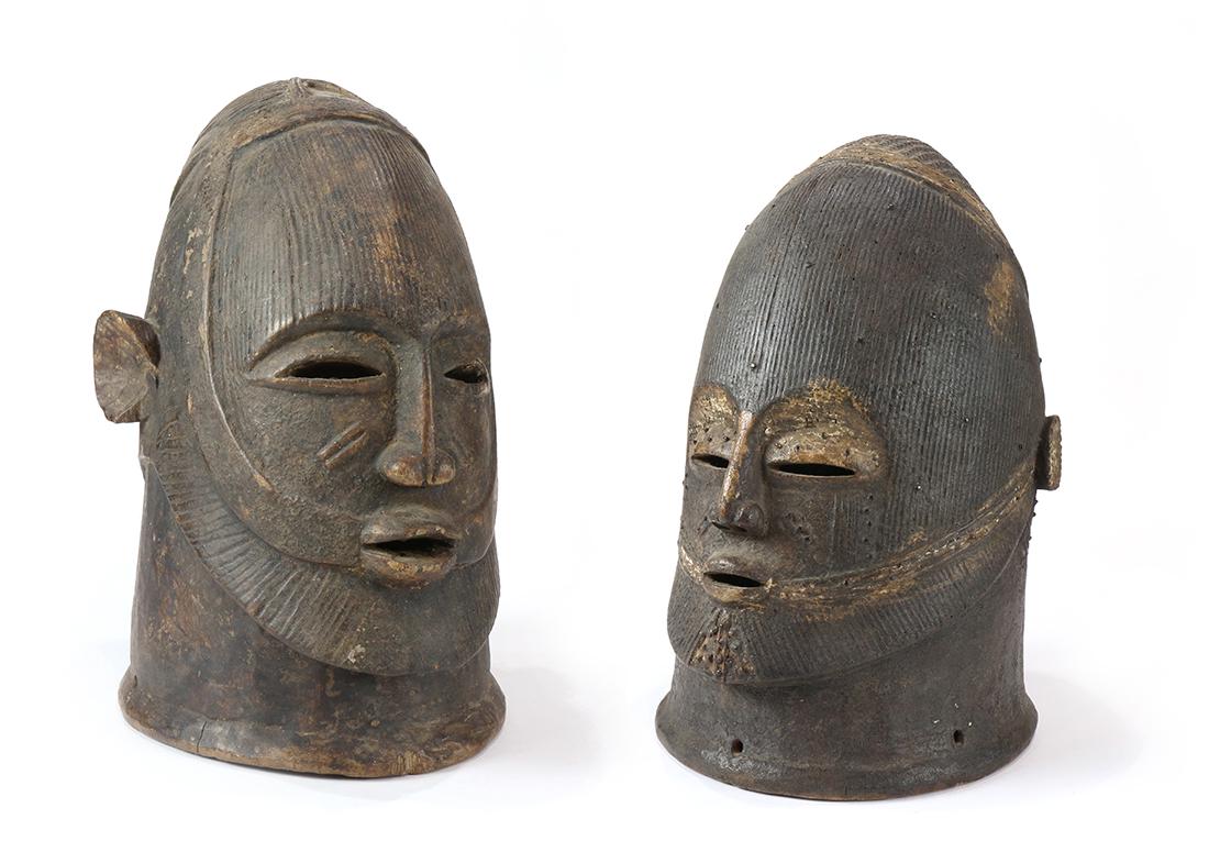 Helmet mask group, Igala, Nigeria (1 of 5)