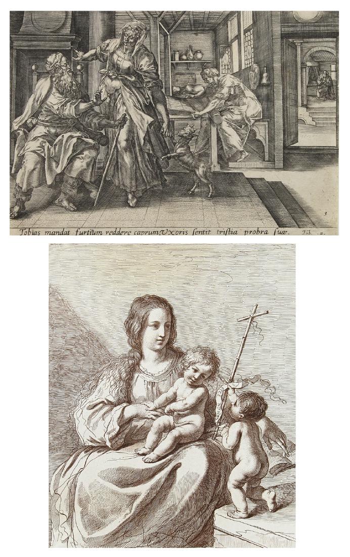 Prints After Marten de Vos and After Francesco (1 of 5)