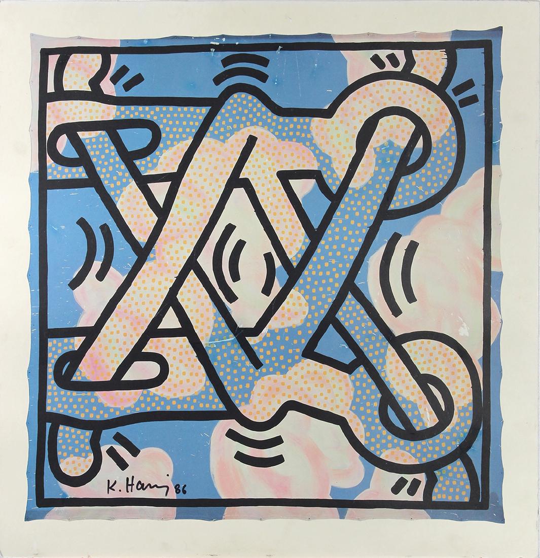 Poster, After Keith Haring (1 of 1)