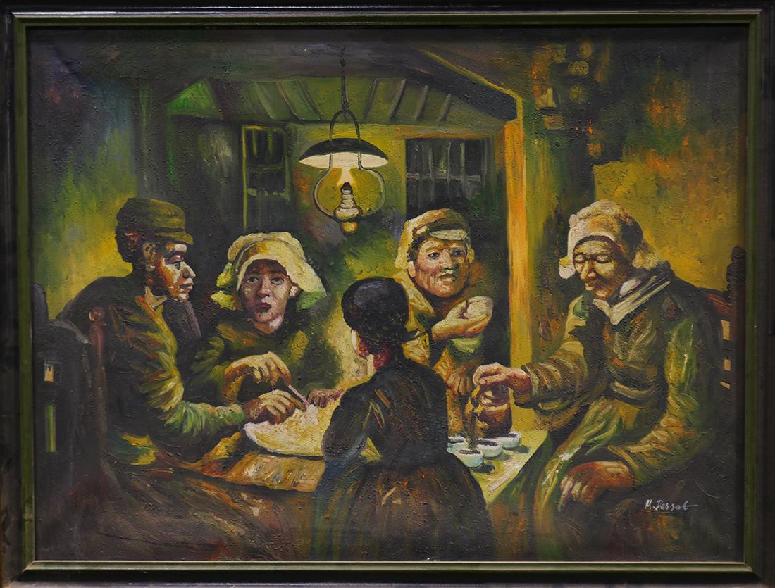 Painting, Dinner Gathering (1 of 1)