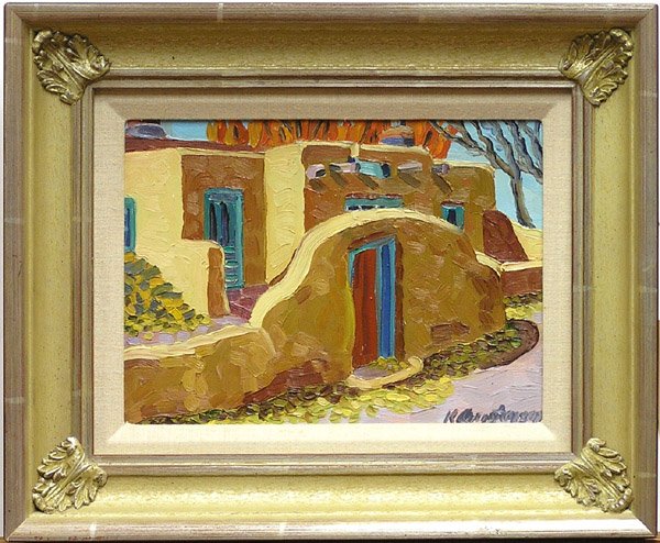 Painting Christensen Santa Fe