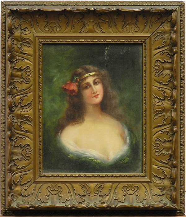 Painting Portrait European