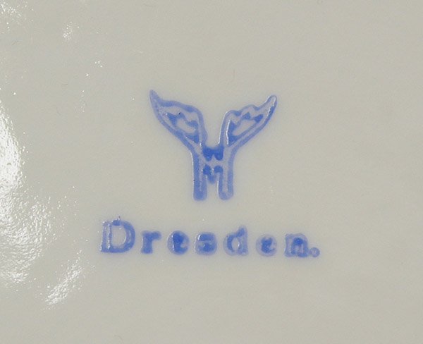 Dresden porcelain tray - 2