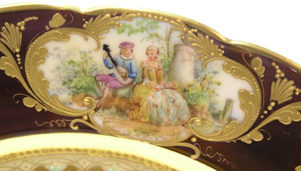 Dresden porcelain service plates - 4