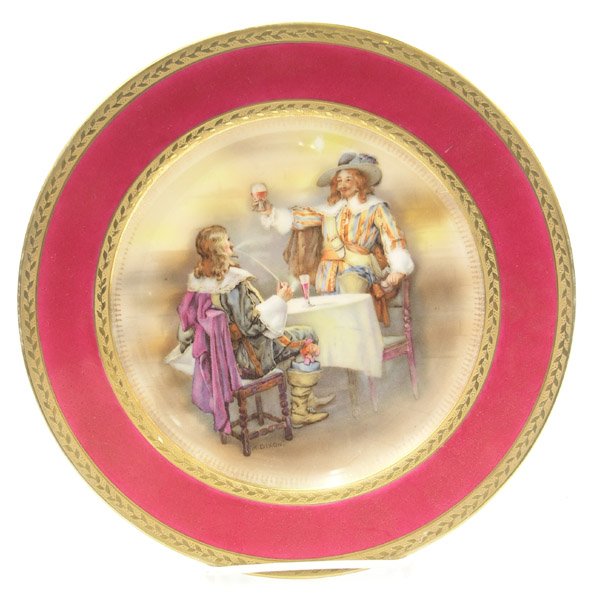Royal Bayreuth cabinet plates - 4