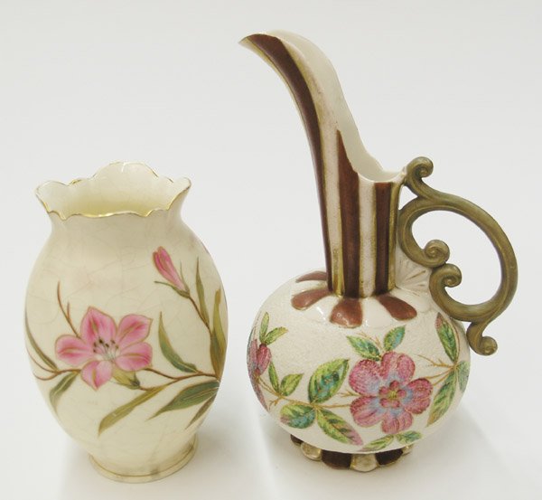 English porcelian vases