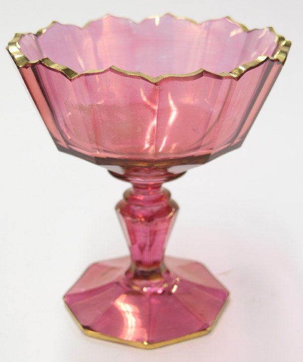 Ruby flash glass jar cranberry compote - 3