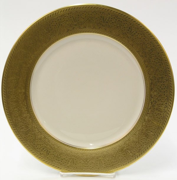 Rosedale porcelain service plates - 2