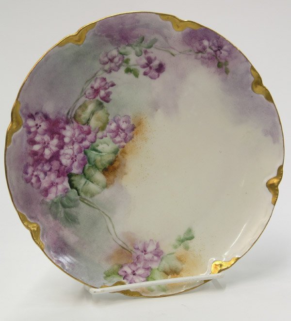 Hand painted china plates - 2