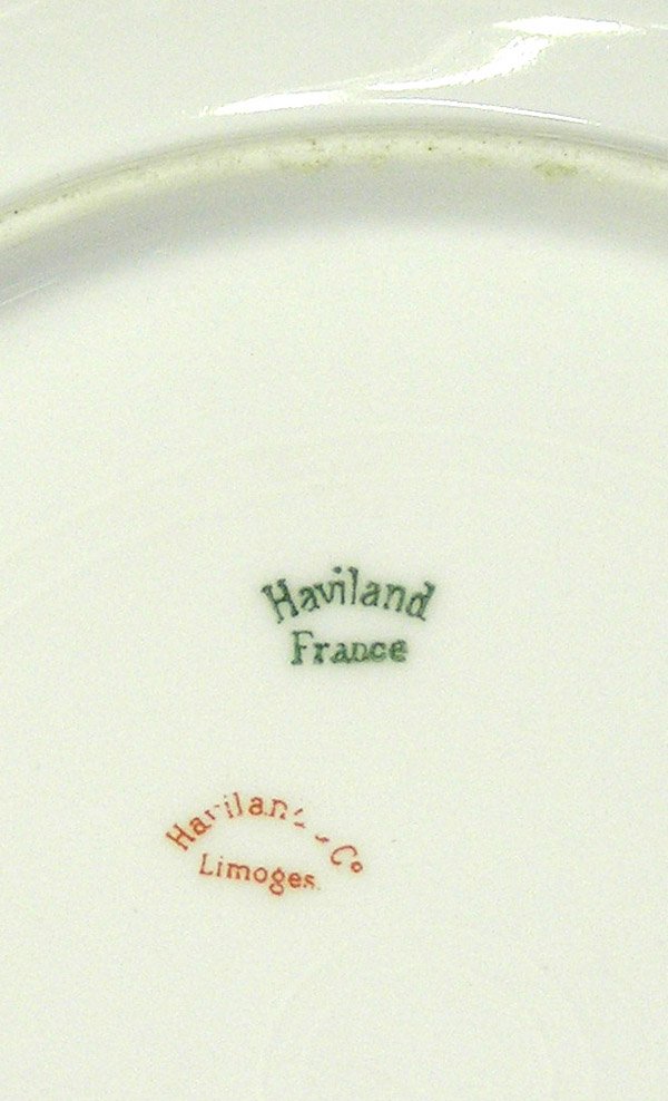 Haviland porcelain chocolate set - 3