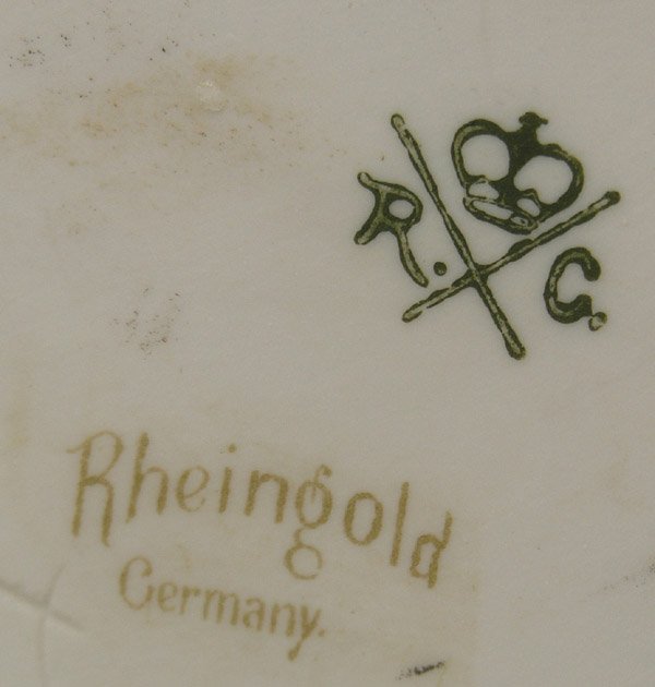 German porcelain jug Rhine - 3