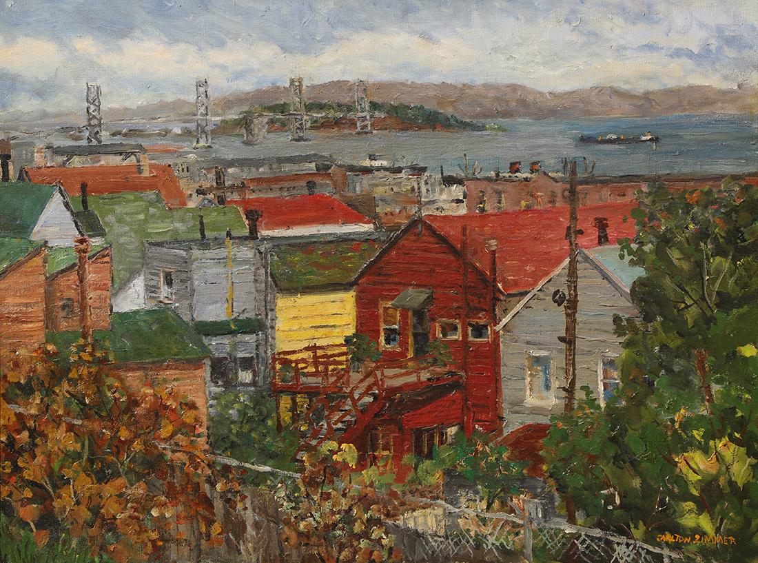 Painting, Carlton Zimmer (1 of 4)