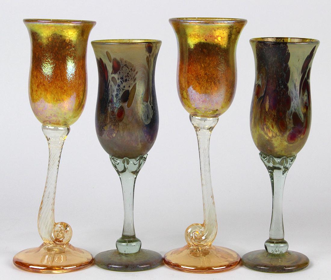 Art glass stemware group (1 of 4)