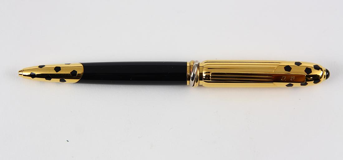 Must de Cartier Panthere roller ball pen, having a (1 of 4)