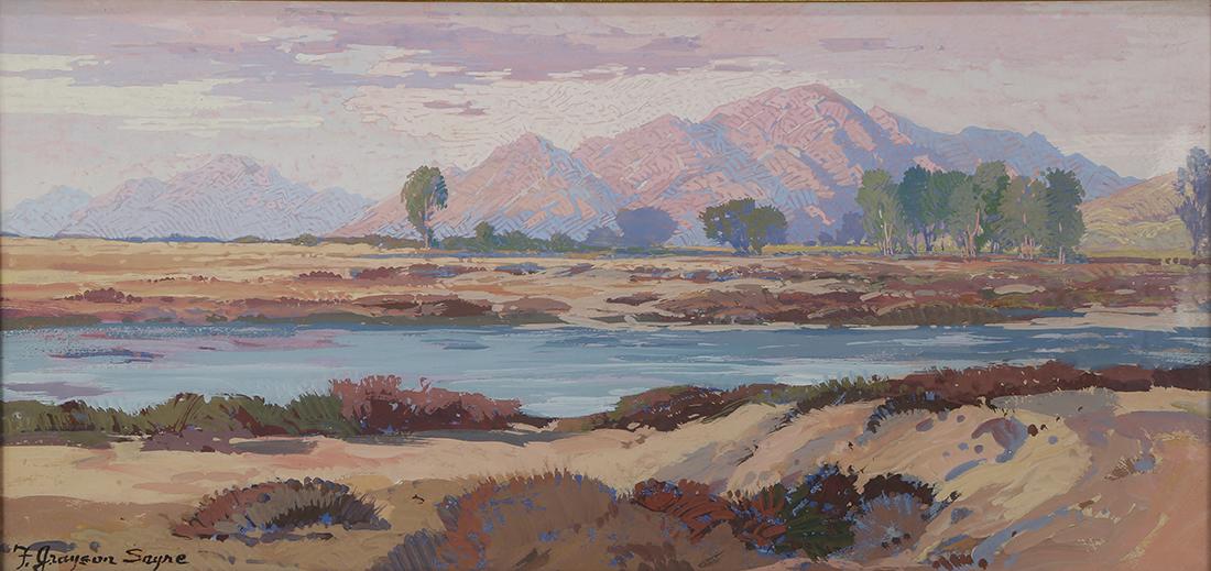 Gouache, Fred Grayson Sayre (1 of 4)