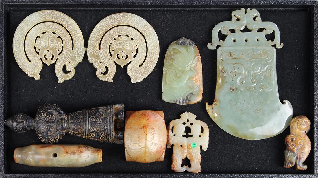 Chinese Archaistic Stone Carvings (1 of 4)