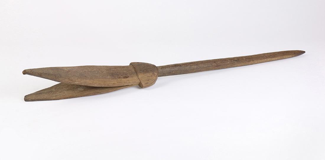 Chancay carved wood peg tool, Central Coastal Peru (1 of 3)