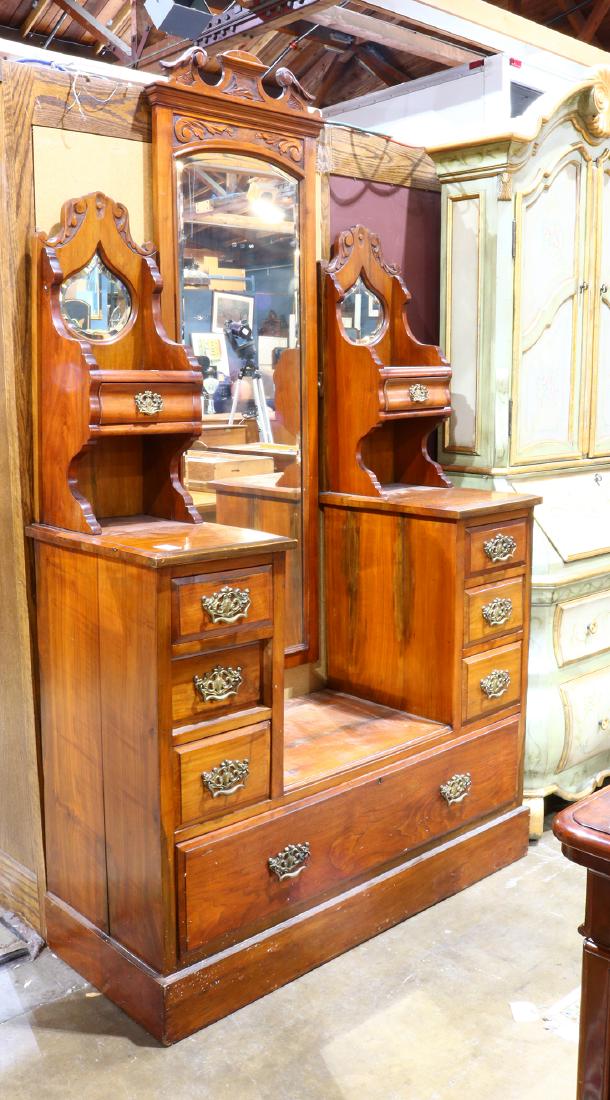 Edwardian princess dresser