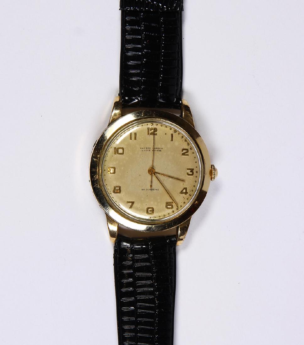 Ulysse Nardin gold-filled wristwatch (1 of 2)