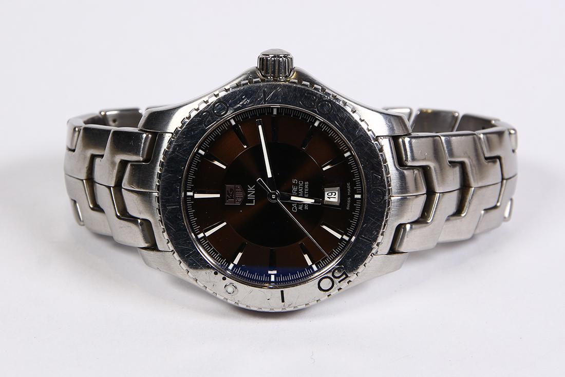 Tag Heuer link stainless steel wristwatch Ref. WJ201D (1 of 2)