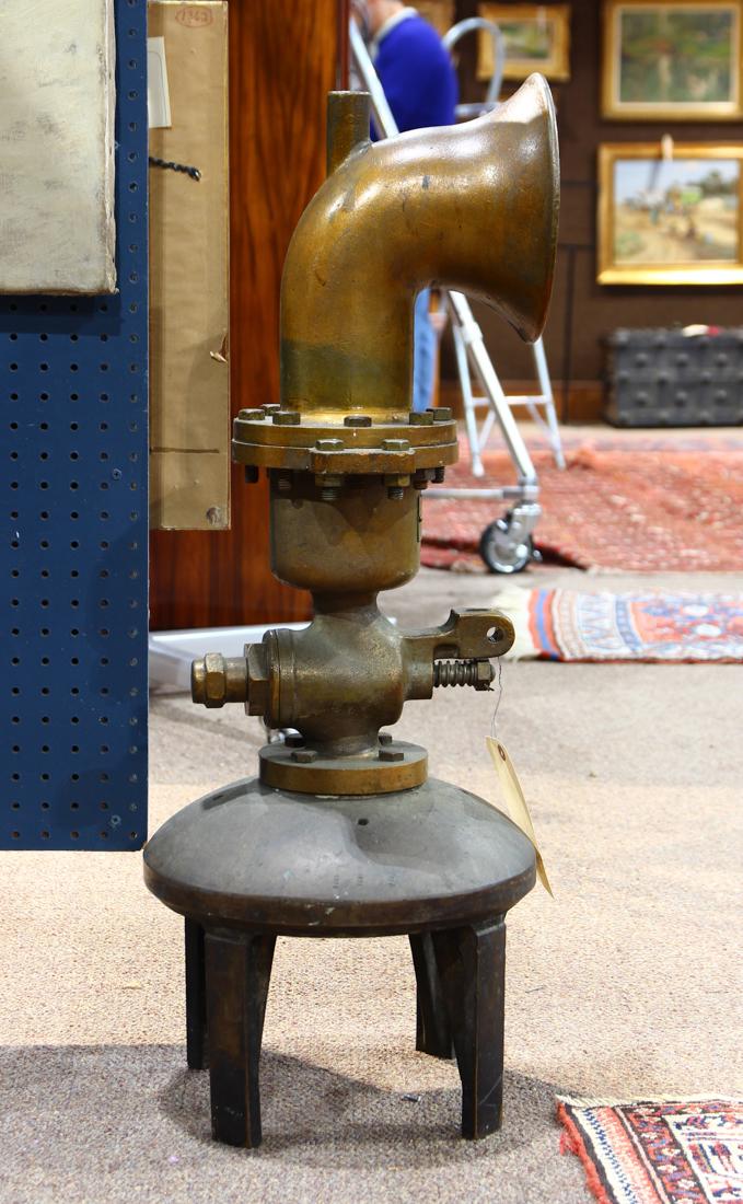 Star Brass Mfg. Co. bronze steam siren