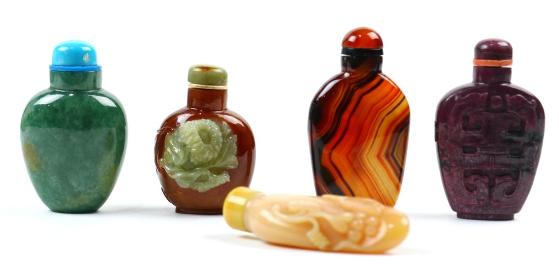 Group of Chinese Snuff Bottles (1 of 4)