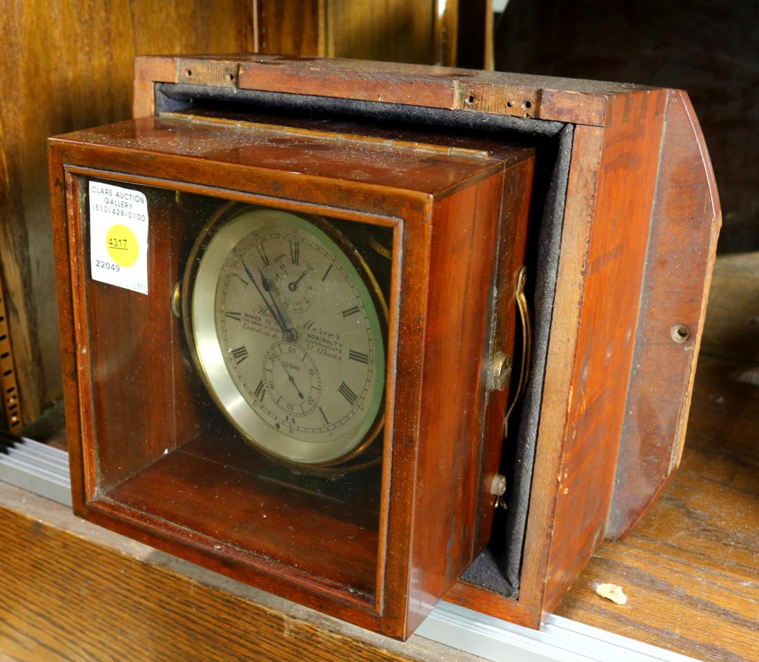 Thomas Mercer English chronometer, early-mid 20th (1 of 4)