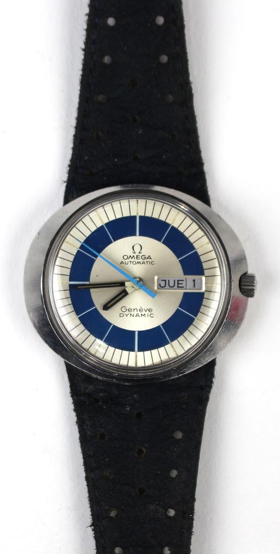 Omega stainless steel wristwatch (1 of 3)