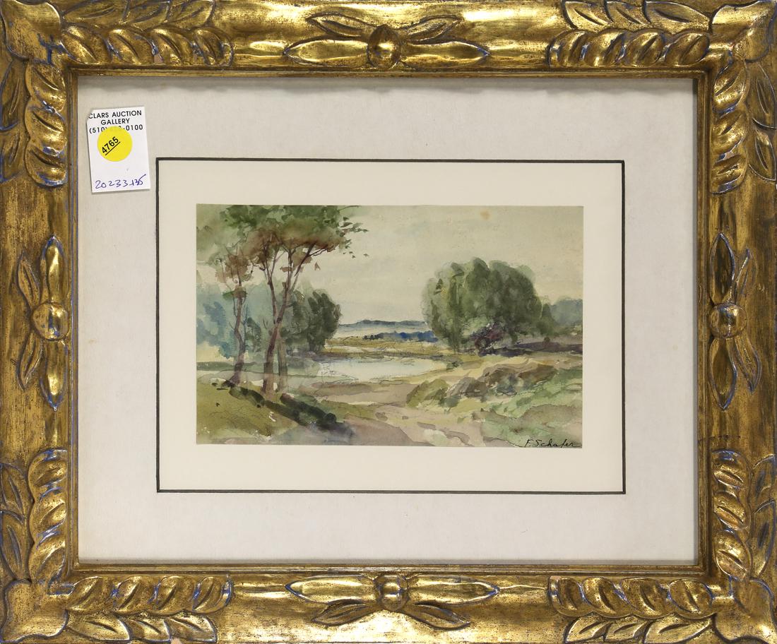 Watrercolor, Frederick Schafer (1 of 1)