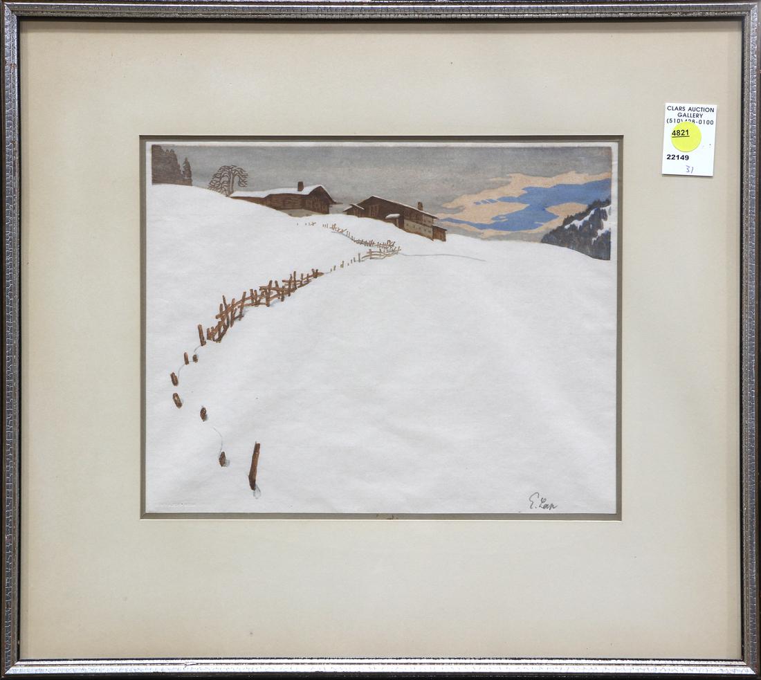 Woodcut, Engelbert Lap (1 of 1)