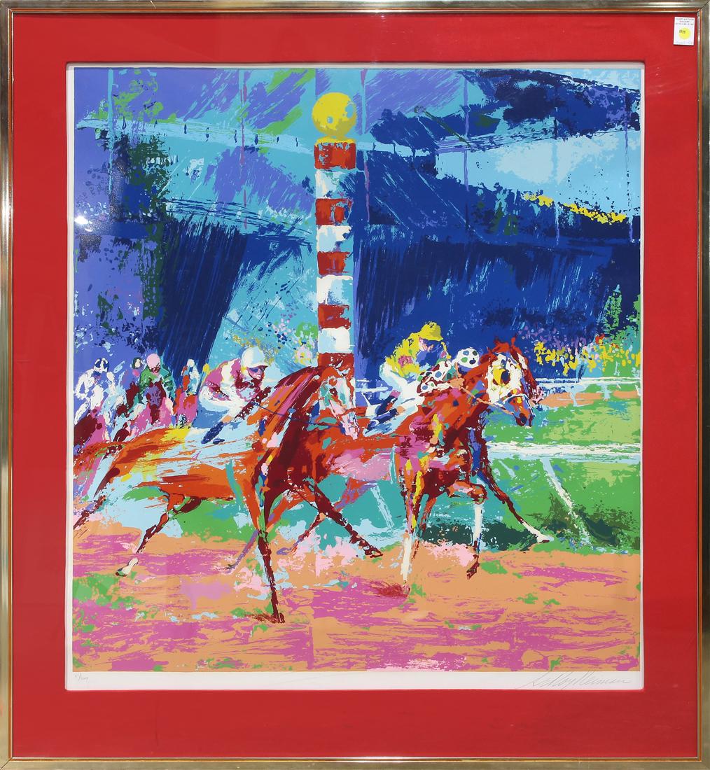 Serigraph, LeRoy Neiman, Clubhouse Turn (1 of 1)