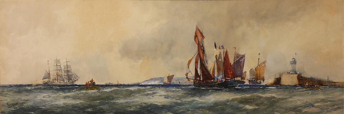 Watercolor, Frank Henry Mason (1 of 5)