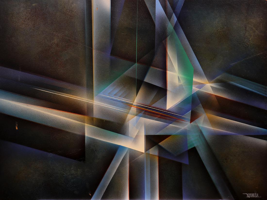 Painting, Leonardo Nierman (1 of 3)