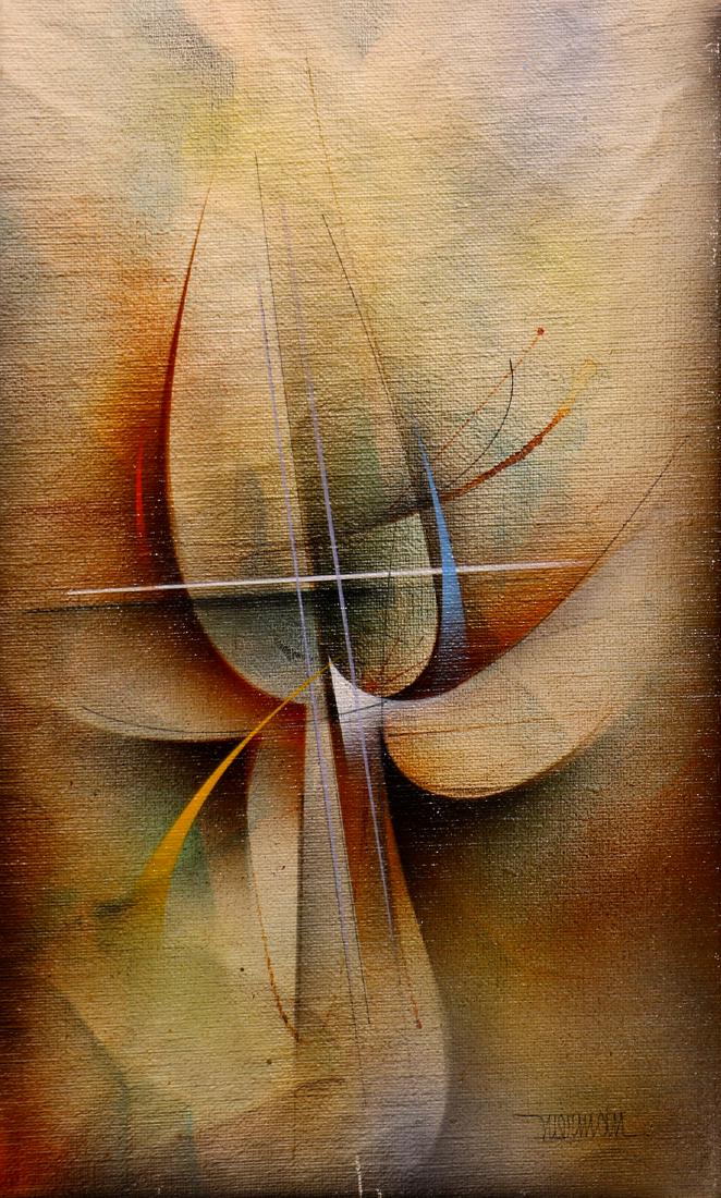 Painting, Leonardo Nierman (1 of 4)