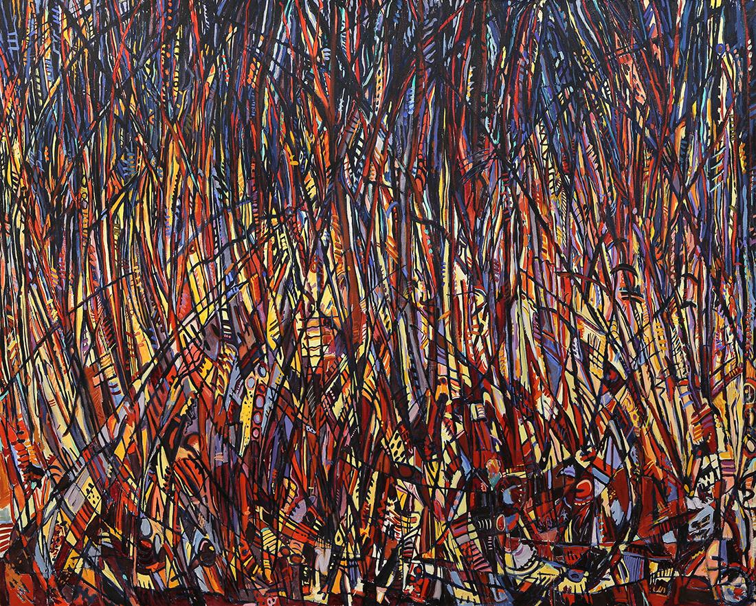 Painting, Barbara Rogers, Fractured Prism (1 of 3)