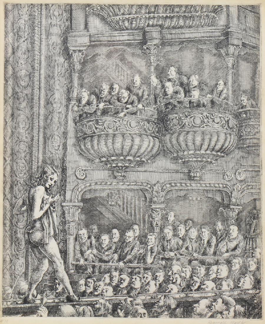 Etching, Reginald Marsh (1 of 4)