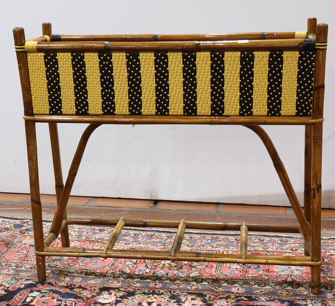 French bistro rattan jardiniere (1 of 2)