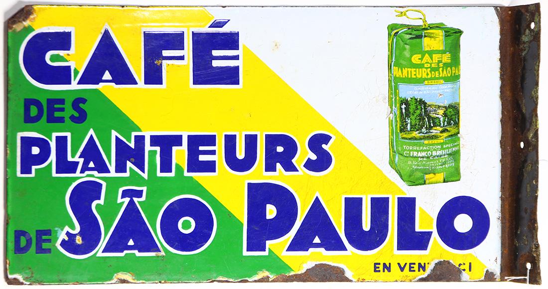 French enamel advertising sign (1 of 2)