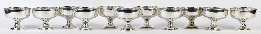 (lot of 11) Preisner sterling silver weighted (1 of 2)