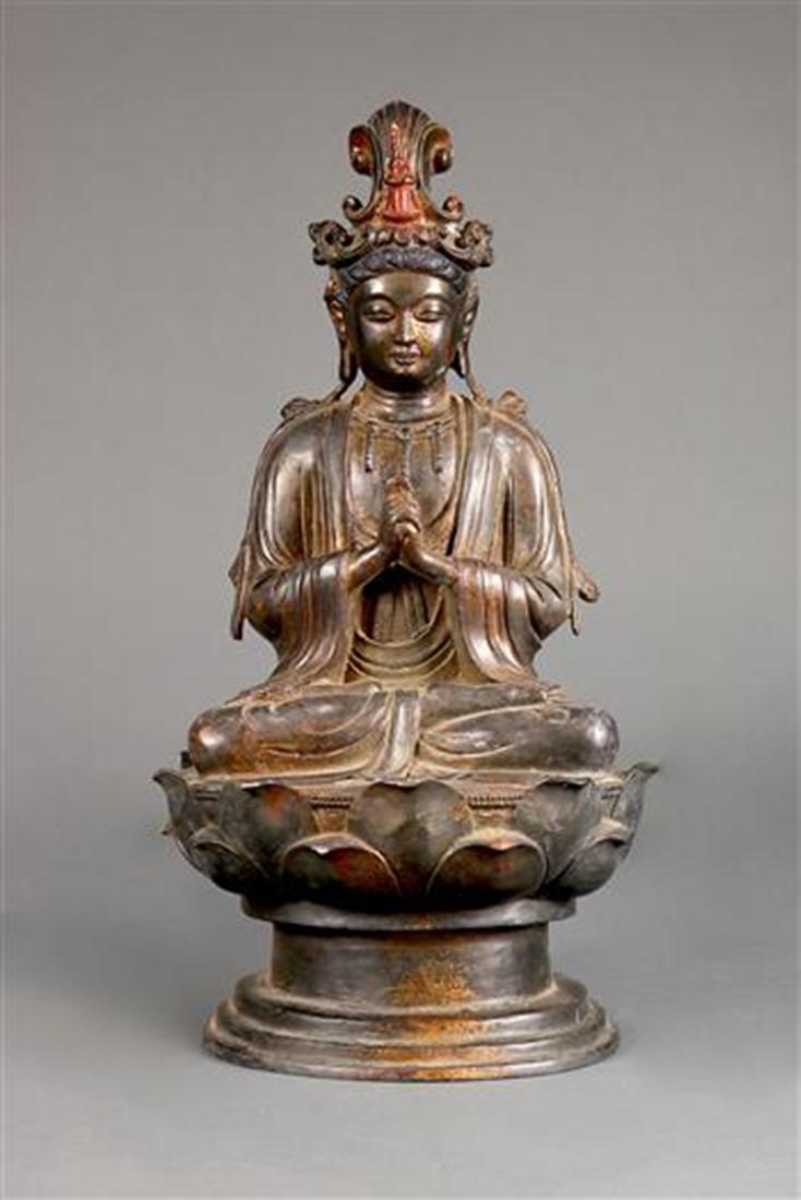 Chinese Bronze Bodhisattva (1 of 7)
