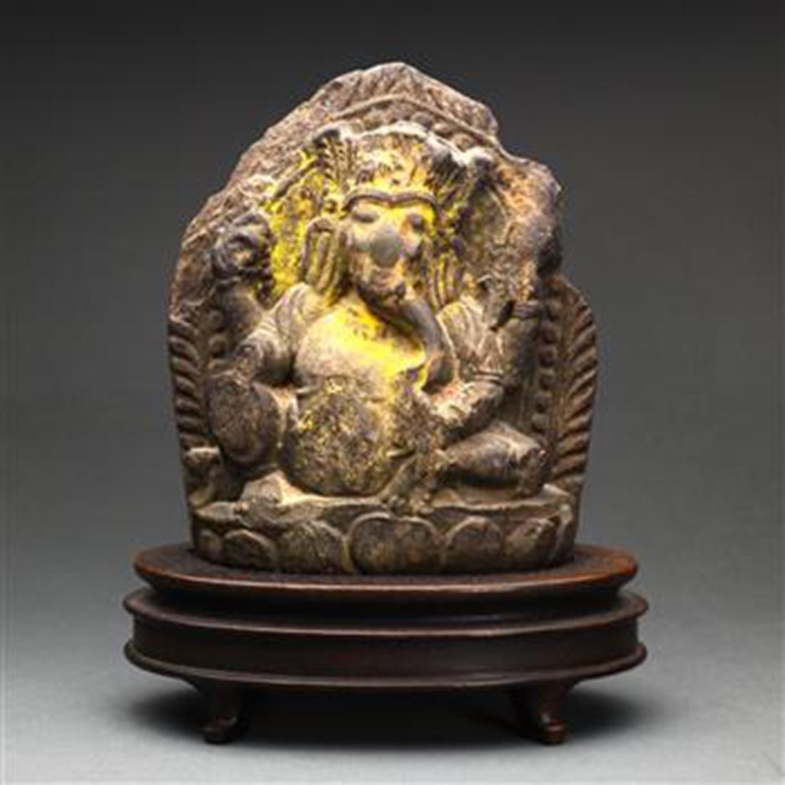 Himalayan Small Stone Ganesha (1 of 2)